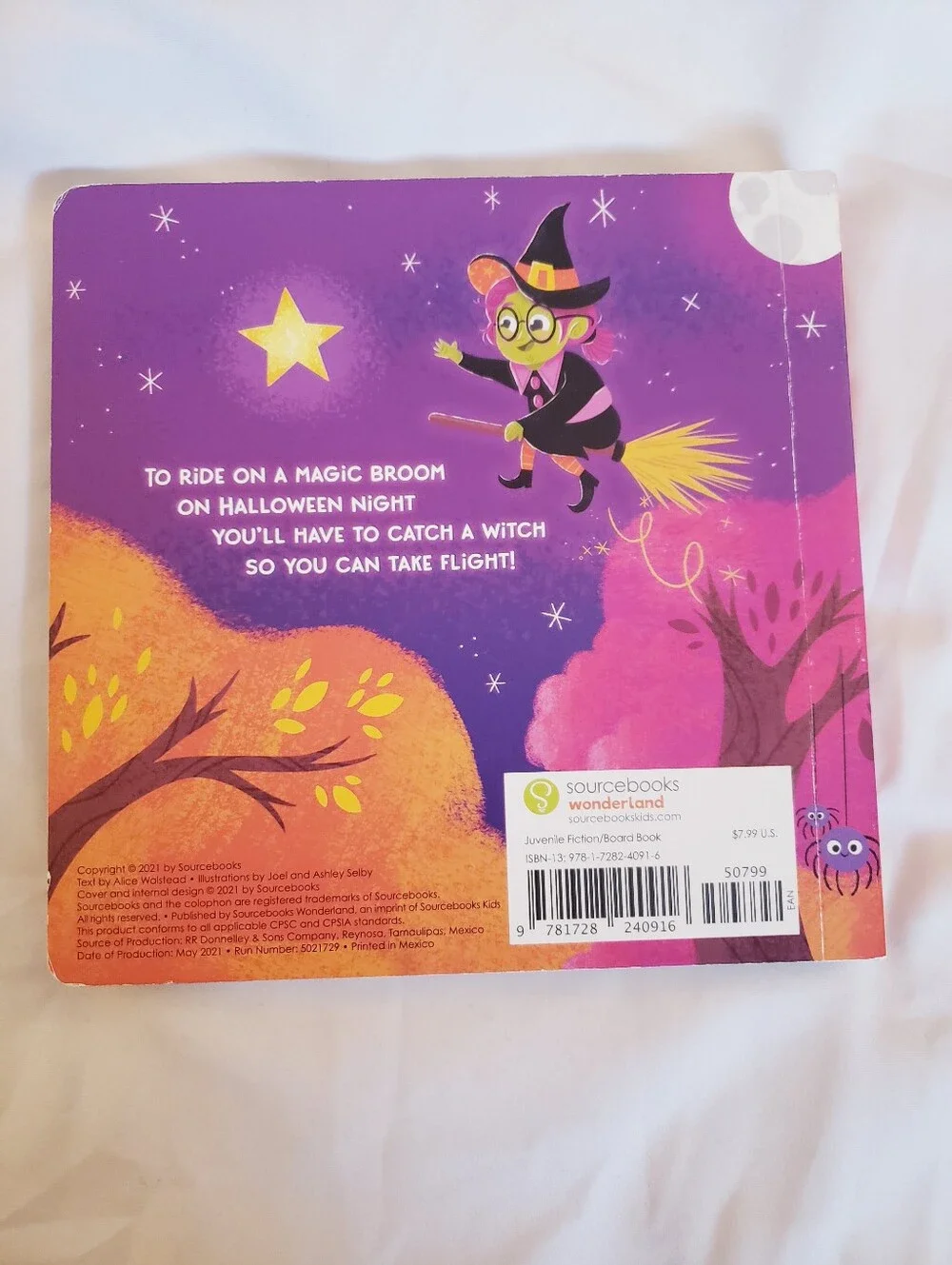 My First How to Catch a Witch Children's Board Book